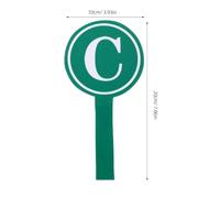 SOPOTUTU 4 pièces Planche à Notation Blanche Tableau Effaçable à Sec Simple Face Forme de Pagaie pour Juges et Étudiants Surface Lisse et Poignée Ergonomique Réutilisable