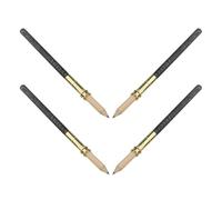 SOPOTUTU 4 Pièces Rallonge Crayon Bambou Support Crayon Multifonction et Maquillage Accessoire Bureau et Art Pratique pour Artistes et Étudiants