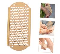 SOPOTUTU 4 Pièces Râpe à Pied Professionnelle Acier Inoxydable pour Callosités Peaux Mortes Talons Craquelés Outil Ergonomique de Soin Homme et Personnes Âgées