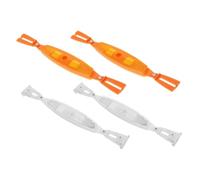 SOPOTUTU 4 pièces Réflecteurs de Roue Vélo Étanches Pack Clips Réflecteurs Décoratifs et Sécuritaires pour Pneus Adulte et Compatible VTT Visibilité Nocturne Améliorée