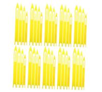 SOPOTUTU 40 pièces Kit de Réparation pour Filets de Navettes Plastique Légères Outils Durables pour Raccommodage Rapide et Prolongation Durée de Vie des Filets