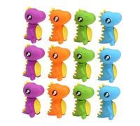 SOPOTUTU 48 Pièces Ergonomic Soft Dinosaur Erasers for Children Cartoon Animal Stationery for Schoolwork Drawing and Classroom Use