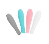 SOPOTUTU 4pièces Silicone Ergonomic Grip Sleeve pour Apple Pencil Housse De Protection Antidérapante Accessoires Stylus Silicone Gris Blanc Rose Menthe