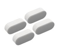 SOPOTUTU 4pièces Tampons De Cuvette Wc Amortisseurs Adhésifs Pour Réducteur De Bruit Et Absorption De Chocs Patins Anti-vibration Pour Siège De Toilette Et Accessoires Bidet Confort Et Stab