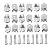 SOPOTUTU 5 Ensembles Metal Eyeglass Hinges Replacement Repair Kit For Sunglasses Plastic Wooden Frames DIY Eyewear Accessories Portable And