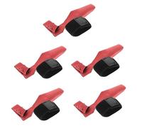 SOPOTUTU 5 Ensembles Set de Sangles de Fixation et Manchons de Protection pour Bâtons Embouts Compatibles Plusieurs Diamètres Protection Complète pour Transport Extérieur