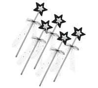SOPOTUTU 5 pièces Baguettes Étoile Cinq Branches Baguette Fée Cosplay Garçon Fille Accessoire Halloween et