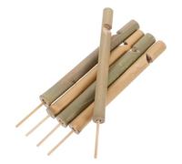 SOPOTUTU 5 Pièces Bird Whistle Flute Bamboo Instrument Accurate Thailand Call For Outdoor Nature Exploration And Training Music Playthings