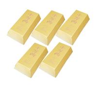 SOPOTUTU 5 Pièces Boîte à Biscuits Décorative Forme de Doré Légère et Résistante Coffret Cadeau pour Friandises et Pâtisseries