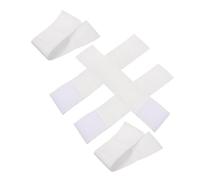 SOPOTUTU 5 pièces Brassards de Football Blancs DIY Réglables Bandes Élastiques Multifonctions pour Sports Déquipe Armbands Capitaine Adaptés Football et Basket Accessoires Extérieur
