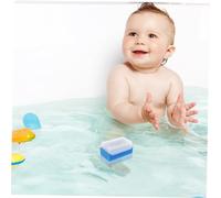 SOPOTUTU 5 Pièces Brosse Sensorielle Garçon Fille Éponges Bain Colorées pour Entraînement Tactile et Nettoyage Né Accessoires Soin Bain Garçon Fille