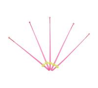 SOPOTUTU 5 Pièces Extension Canne à Glace Légère et Résistante Au Gel Accessoires pour Hivernale Eau Douce pour Voyage et Conditions Froides