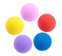 SOPOTUTU 5 Pièces Lot de Balles Souples Mousse pour Entraînement Intérieur et Extérieur Poids Adapté pour Débutants Mélangées