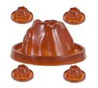 SOPOTUTU 5 Pièces Modèle D'éruption Lot de Bases pour Expériences Jouets Éducatifs pour Garçon Fille Projet Géologique DIY