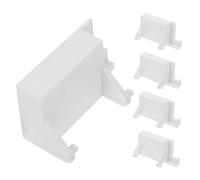 SOPOTUTU 5 Pièces Plastic Microwave Door Latch Mechanism Replacement For Models Smooth Operation And Secure Closing Support For Oven Door Maintenance