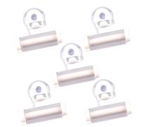 SOPOTUTU 5 pièces Presseur Tube Dentifrice Ventouse Blanc Extrudeur Manuel pour Dentifrice et Cosmétiques Organisateur Pratique Salle de Bain