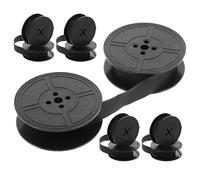 SOPOTUTU 5 Pièces Ruban pour Machine à Écrire Noir à Double Bobine Compatible Ruban Large pour Machines à Écrire Anciennes Lot