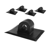SOPOTUTU 5 pièces Support de Moteur Kayak Fixation Robuste pour Moteurs de Bateau Montage Facile sur Surfaces Horizontales et Perpendiculaires Accessoire pour Canoë et Bateau Pneumatique