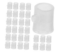 SOPOTUTU 50 pièces Cord Grips for Ceiling Lights Cable Strain Relief Clips Fixation Cable Support for Pendant Lighting DIY Lightweight and Easy Installation