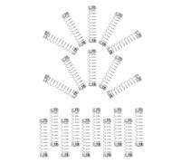 SOPOTUTU 50 Pièces Ressorts de Compression en Acier Inoxydable pour Stylo à Bille Ressorts de Rappel pour Mécanisme à Bouton-Poussoir Remplacement pour Cartouches de Stylo Accessoires