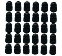 SOPOTUTU 50 pièces Silicone Petits Embouts Invisibles pour Écouteurs sans Fil Accessoires Audio Confortables pour Hommes Femmes et Garçon Fille Noir