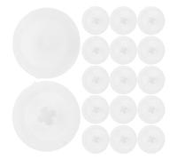 SOPOTUTU 500 Pièces Plastic Screw Trim Caps For Cross Head Screws For Cabinets And Bookcases