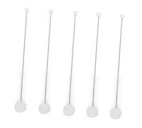 SOPOTUTU 5pièces Brosse De Nettoyage à Pointe Douce Coton Et Nylon Lot Pour Bouteille Et Flacon Douce Et Nettoyage Et Sécurisé Des Parois Intérieures