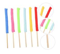 SOPOTUTU 6 pièces Bâtonnets de Nettoyage Multifonctions pour Cuisine Bâtonnet avec Manche Confortable Pratique et Compact pour Nettoyage des Verres et Ustensiles