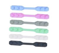 SOPOTUTU 6 pièces Crochets Extension Silicone pour Masque Accessoires Pratiques Anti-tension des Oreilles Portable et Kit pour Hommes et Femmes