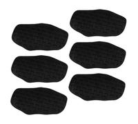 SOPOTUTU 6 Pièces Gants de Fitness Anti-dérapants Silicone Protection Légère et Respirante pour Musculation Tractions et Levage de Charges Lourdes Unisexe