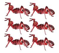 SOPOTUTU 6 Pièces Puzzle Insecte Carton Kit Stem Éducatif Scientifique pour Garçon Fille Apprentissage Ludique DIY
