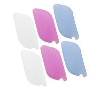 SOPOTUTU 6pièces Couvre-Brosse à Dents Silicone Capuchons Colorés pour Têtes De Brosse à Dents avec Orifice De Ventilation pour Séchage Uniforme