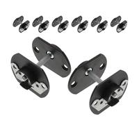 SOPOTUTU 8 Ensembles Lot de 8 Sets de Broches de Connecteur pour Canapé d'angle en Métal Robuste, Fixation Stable pour Canapés Sectionnels et Canapés-Lits, Accessoires de Meuble pour