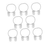 SOPOTUTU 8 Pièces Kit de Fixation Meubles Anti-basculement avec Équerres et Ancrages Muraux Protection Garçon Fille et Animaux Compatible Armoires Bibliothèques et Commodes Sécurité