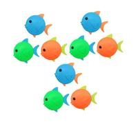 SOPOTUTU 9 pièces Piscine Garçon Fille Poissons Plongeurs Multicolores Jeu Éducatif Plongée sous Apprentissage Natation Estivale