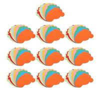 SOPOTUTU 90 Pièces Footprint Paper Cutouts Classroom Decorations for Teachers DIY Crafts School Bulletin Board Wall Decor