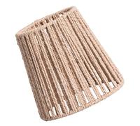SOPOTUTU Abat-jour Suspension Corde Tressée Naturelle Cache Lampe Décoratif pour Lustre et Plafonnier Design Élégant pour Chambre et Salon et Stable Ambiance Chaleureuse