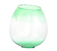 SOPOTUTU Abat Jour Verre pour Lustre Européen Abat Jour Délicat Design Moderne Accessoire Lampe Décorative pour Salon Lumière Douce et Vert Dégradé