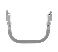 SOPOTUTU Accessoires pour Poussette Barre de Maintien en Fer et Mousse, Poignée Extensible Grise, Installation Facile pour Poussette de Promenade Urbaine