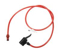 SOPOTUTU Anti-Freeze Bicycle Inflator Hose with Plastic Head Compatible with French American and British Valves for Easy Bike Pump Inflation