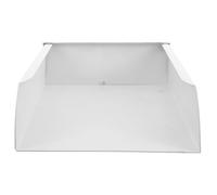 SOPOTUTU Bac de Drainage Alliage Aluminium pour Gouttière Bac Bec Antidébordement Plateau de Réception Eau pour Gouttières Protection Sol Maison Facile à Nettoyer Capacité Importante