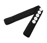 SOPOTUTU Bandeau Acupression Réutilisable Et Confortable Noir Massage Tête Et Nuque Pour Yoga, Soulagement Tension, Détente Et Bien-être, Accessoire Voyage Ajustable Pour Adultes