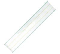 SOPOTUTU Bandes de Phrases Magnétiques Blanches 60x12 Cm pour Tableau Blanc, Réutilisables et Effaçables à Sec, Cartes D’apprentissage Portables pour Enseignants et Écoliers, Supports