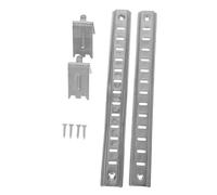 SOPOTUTU Barre Support Étagère Réfrigérateur en Acier Inoxydable 20 Cm Certifié Inoxydable Barre de Fixation Réglable pour Congélateur et Armoire Frigorifique Usage la Cuisine et Rangement