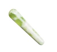 SOPOTUTU Bâton De Massage En Jade Lisse, Masseur D'acupression Polyvalent Tige Arrondie, Outil De Massage Des Points D'acupuncture Pour Pieds Et Corps, Utilisation Quotidienne Pour Détente Musculaire