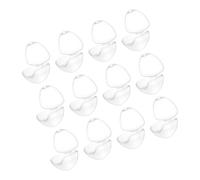 SOPOTUTU Boîte de Rangement pour Tétines Bébé 12 Pièces, Portable et Légère, en Plastique Pp Robuste, Protection Anti-poussière, pour -né et Voyages, Accessoire Pratique pour Stockage