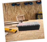 SOPOTUTU Boîte de Rangement Visserie Plastique Robuste à Compartiments Multiples Organisateur de Petites Portable pour Vis et Composants Capacité