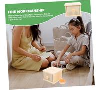 SOPOTUTU Boîte Montessori Bois pour Permanence Objet Éducatif pour Garçon Fille Jeu de et Motricité Interactif Sûr et pour Garçon Fille et Tout-Petits