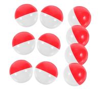 SOPOTUTU Boule Vide Multifonction 50 Mm En Plastique Rouge Et Blanc, Distributeur De Boules à Remplir, Décoration Fête, Lot De 60 Pièces Pour Emballage Bonbons Et Présents