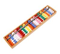 SOPOTUTU Boulier Traditionnel Colonnes pour Apprentissage Scolaire Outil Arithmétique Sûr et Calculatrice Éducative pour Garçon Fille et Étudiants Support Maison et École